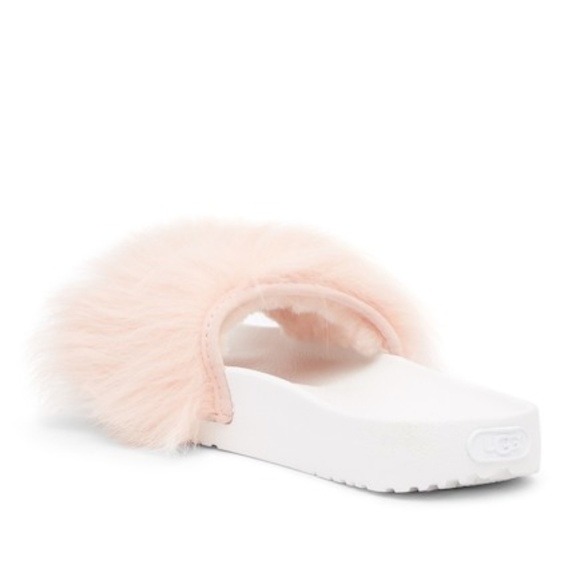 Brand New UGG Lamb Fur Pink Slide - Picture 6 of 8